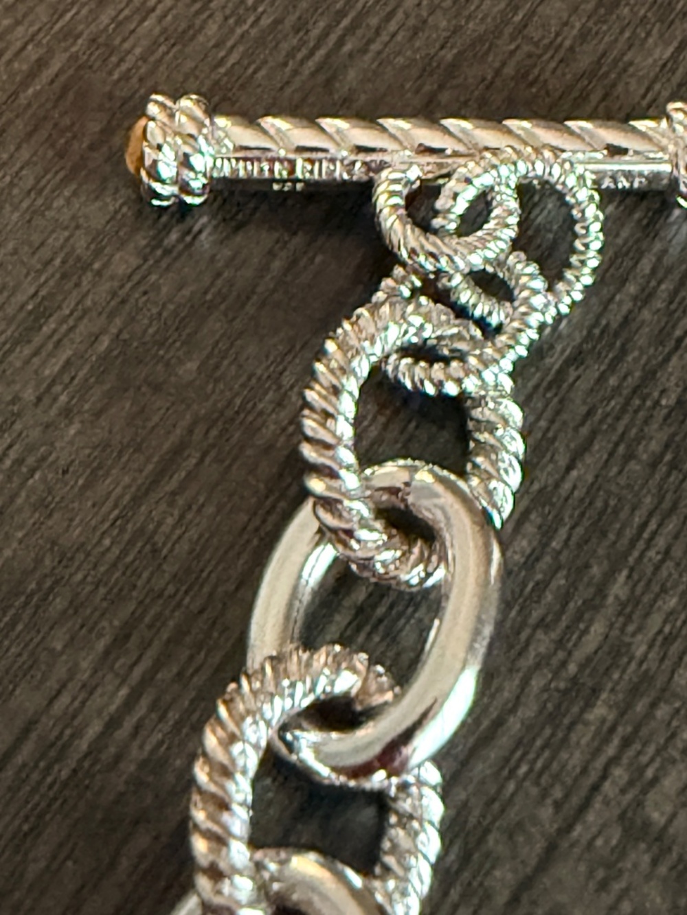 Judith Ripka Heavy Rolo Chain 20” - Picture 4 of 12